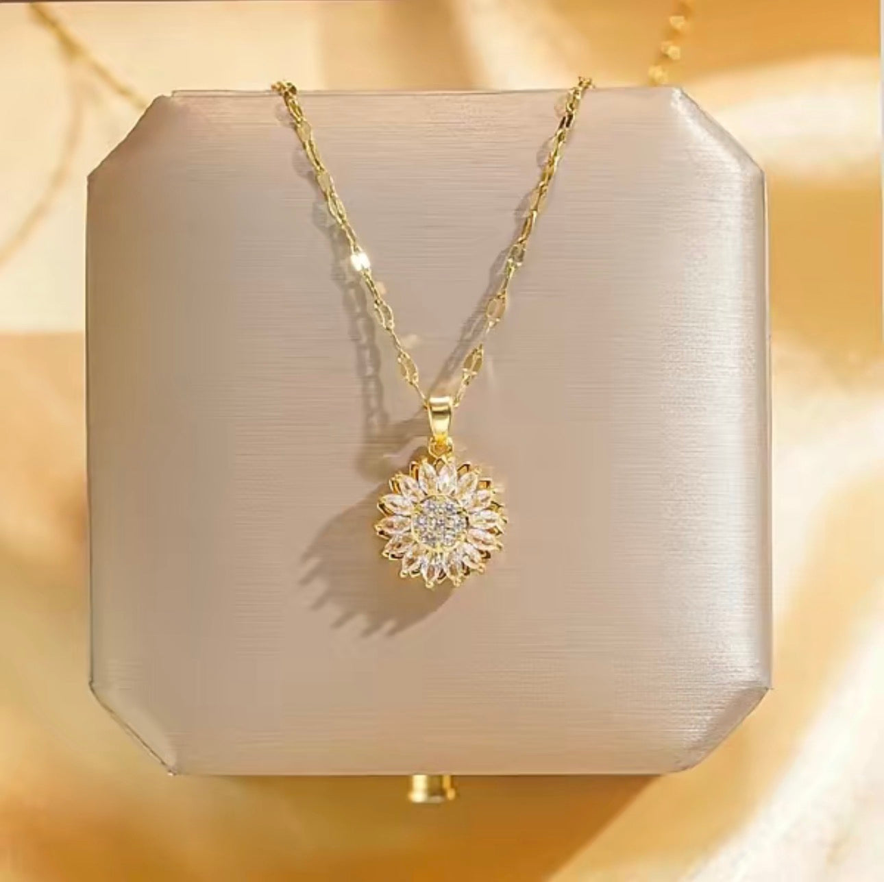 Signature Sunflower Necklace